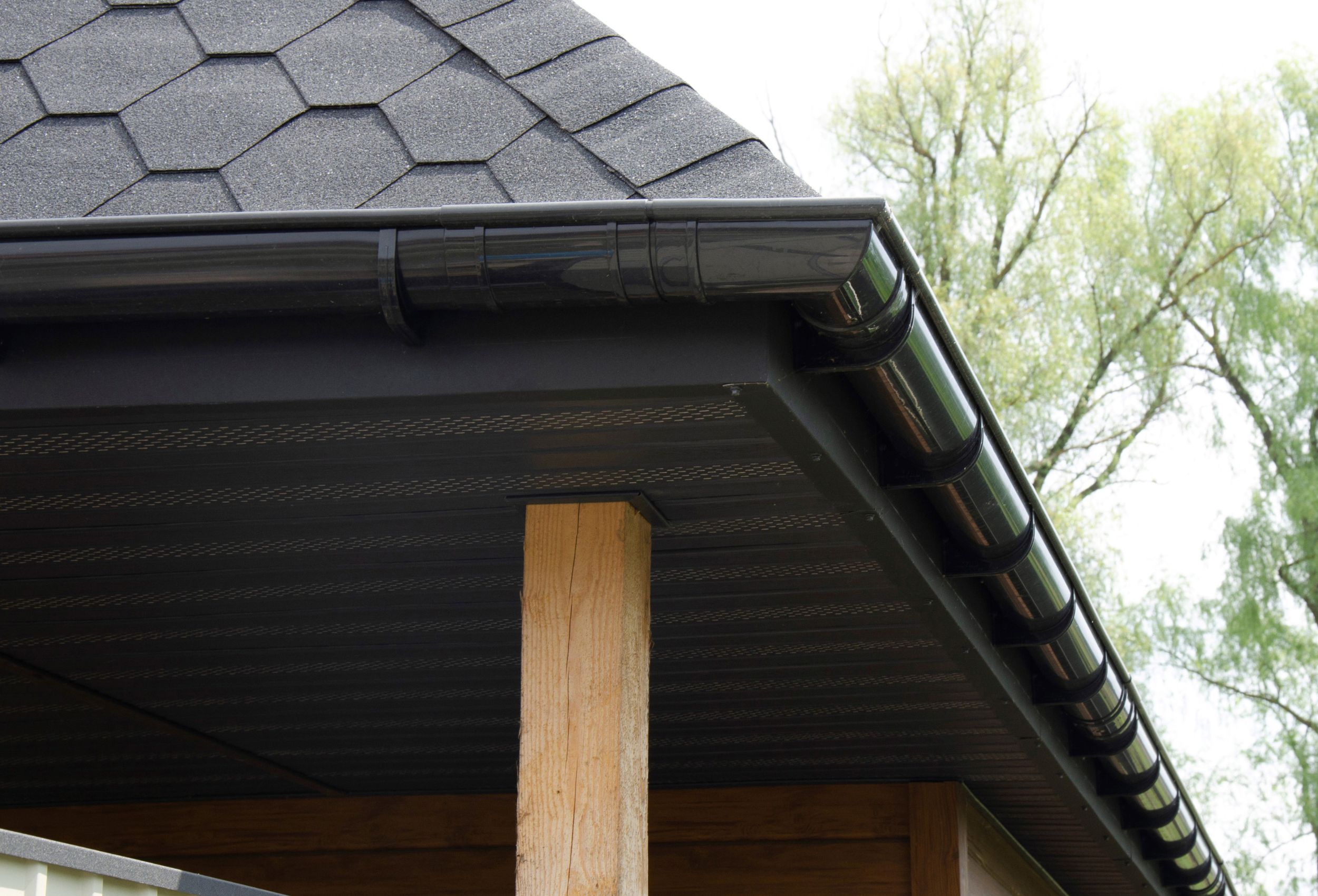 UPVC gutters