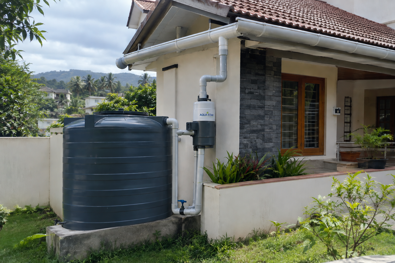 rainwater harvesting benefits for homes in Kolhapur