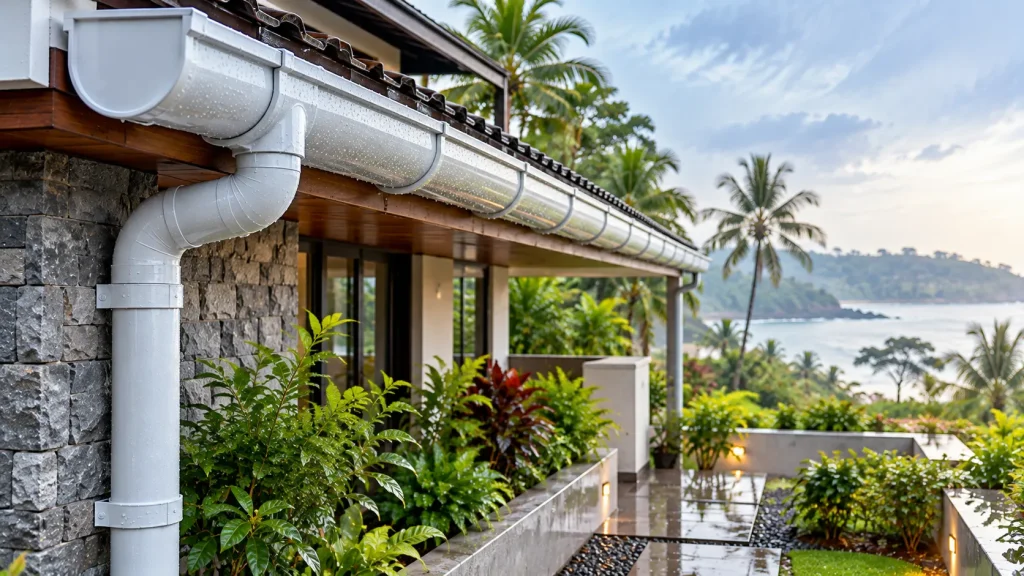 Rainwater Gutters in Coastal Climates