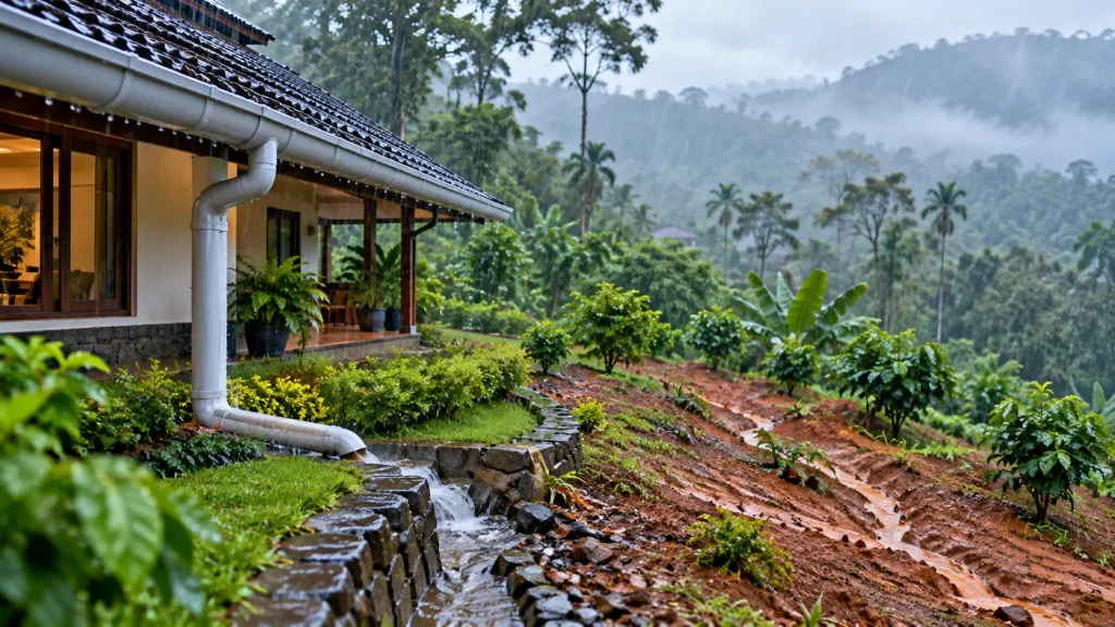 Rainwater Gutters in Coorg